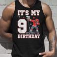 It's My 9Th Birthday 男の子 アイスホッケー ダビング 9歳 タンクトップ 彼への贈り物