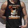 Jack Russell Daddyジャック・ラッセル・パパ・ヴァータグ・パパ・ジャック・ラッセル・テリア タンクトップ 彼への贈り物