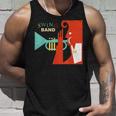 Jazz Music Player スイング バンド レトロ ヴィンテージ 70年代 タンクトップ 彼への贈り物