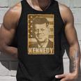 Jfk ジョン・F・ケネディ・トーンポスター タンクトップ 彼への贈り物