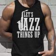 Let's Jazz Things Up 面白いサックス音楽サックスギフト タンクトップ 彼への贈り物