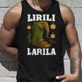 Lirili Larila 象 砂漠 面白い ミーム イタリアン ブレイン ロット タンクトップ 彼への贈り物