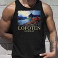 Lofoten ノルウェー キャビン ノルディック フィヨルド ベルゲン オーロラ タンクトップ 彼への贈り物