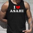 I Love Asahi 私は愛する Asahi タンクトップ 彼への贈り物