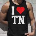 I Love Tennessee Tn Throwback Classic タンクトップ 彼への贈り物