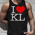 I Love ハート Kl タンクトップ 彼への贈り物