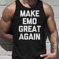 Make Emo Great Again インディーズミュージックエモ タンクトップ 彼への贈り物