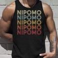 Nipomo California Nipomo Ca Retrointage Text タンクトップ 彼への贈り物