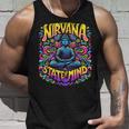 Nirvanatate Of Mind 瞑想 面白いグラフィックtシャツ タンクトップ 彼への贈り物