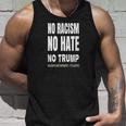 No Racism-No Hate Trump Racism Is Idiotic タンクトップ 彼への贈り物