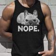 Nope Lazy French Bulldog No Dog フレンチブルドッグ タンクトップ 彼への贈り物