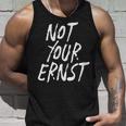 Not Your Ernst Nicht Dein Ernst 面白くて楽しい タンクトップ 彼への贈り物