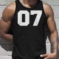 Number 07Ports Jersey Player 07 7 Fan Front Printarsity タンクトップ 彼への贈り物