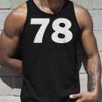 Number 78 、Eventy-8 ジャージ スポーツ 誕生日 タンクトップ 彼への贈り物