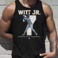 Number And Portrait Bobby Witt Jr Kansas City Mlbpa タンクトップ 彼への贈り物