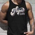 Papa 2025 初めての父の日 父性 新しいパパ タンクトップ 彼への贈り物