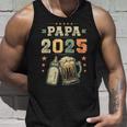 Papa 2025 年生 新しいパパ 若いパパ 初めてのパパ タンクトップ 彼への贈り物