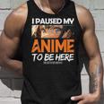 I Paused My Anime Manga Cute Weeb Kawaii Otaku アニメ グッズ タンクトップ 彼への贈り物