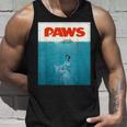 Paws Cat ファニーtシャツ、子猫映画ポスターパロディ タンクトップ 彼への贈り物
