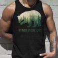 Pendleton Beartate Of Oregon Pacific Nw 野生動物 タンクトップ 彼への贈り物