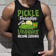 Pickle Paradiese Wherveggie For Pickle Paradiese ピクルスギフトとキュウリ用 タンクトップ 彼への贈り物