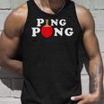 Ping Pong ピンポン卓球 おもしろレトロ タンクトップ 彼への贈り物