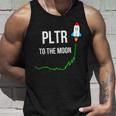 Pltr To The Moontock Ticker Wsb 面白いミーム タンクトップ 彼への贈り物
