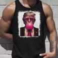 Pro Trump Bubble Gum Pink Glasses Donald Trump タンクトップ 彼への贈り物