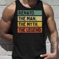 Renato The Man The Myth The Legendおかしな名言 タンクトップ 彼への贈り物