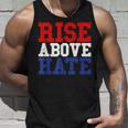 Rise Above Hate Red And Blue America タンクトップ 彼への贈り物