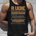Rudie Completely Unexplainable Notices Everything But Won’T Say It Name Tank Top Gifts for Him