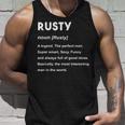 Rusty ネームシャツ タンクトップ 彼への贈り物