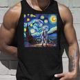 Starry Night Renditionincentan Gogh Astronaut タンクトップ 彼への贈り物