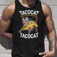 Tacocatpeled Backward シャツ シンコ・デ・マヨ 猫 タコス好き タンクトップ 彼への贈り物