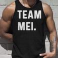 Team Mei 名前 タンクトップ 彼への贈り物