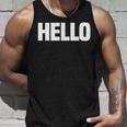 Thatays Hello シャツ こんにちはと言うデザイン タンクトップ 彼への贈り物