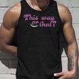 This Way Or That Cheshire ニヤリと笑う猫 不思議の国のアリス タンクトップ 彼への贈り物