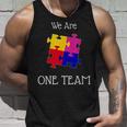 We Are One Team ジグソーパズル付き タンクトップ 彼への贈り物