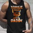 Yorkie Daddyヨーキー パパ 父の日 お父さん スウィート・ヨークシャー・テリア タンクトップ 彼への贈り物