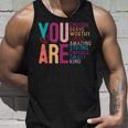 You Are Enough 感動的な引用と断言 タンクトップ 彼への贈り物