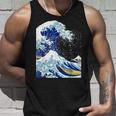 【神奈川沖浪裏】葛飾北斎 和柄 日本のお土産 贈り物 ギフト タンクトップ 彼への贈り物