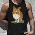 いぬ シェルティ 子犬 ペット かわいい 動物 イラスト タンクトップ 彼への贈り物