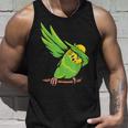 おもしろインコ セキセイインコ ペット オウム 動物 愛 タンクトップ 彼への贈り物