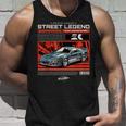 かっこいい レトロ ヴィンテージ ジャパニーズjdm 東京ジャパン ドリフト レースカー タンクトップ 彼への贈り物