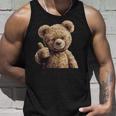 かっこいいテディベア 親指付き タンクトップ 彼への贈り物