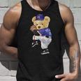 かわいいテディベア 野球ジャグ スウェットシャツ タンクトップ 彼への贈り物