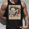 がしゃどくろ【日本の妖怪シリーズ】 タンクトップ 彼への贈り物
