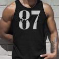 こんにちは 87歳誕生日ようこそ 87 タンクトップ 彼への贈り物
