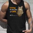 ねこのために生きてる 猫 かわいい キジトラ猫 Cat タンクトップ 彼への贈り物