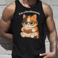 わがまま猫 ねこ 読書好き かわいい おもしろ マンガ タンクトップ 彼への贈り物